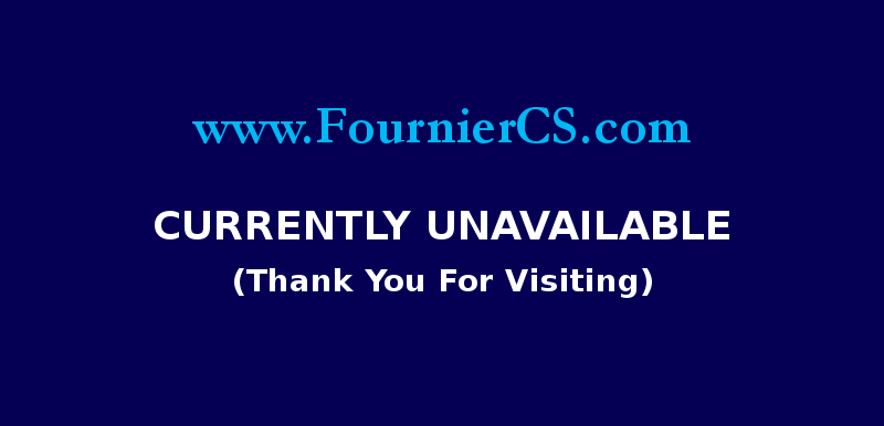 Fournier CS Landing Page Unavailable